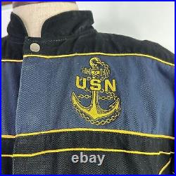 RARE Vintage Men's US Navy Recon US Services Brigade Jacket Large