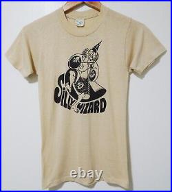 RARE Vtg 70s 1976 Silly Wizard Scottish Folk Band Single Stitch 50/50 T-Shirt