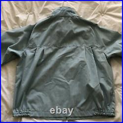 RARE vintage 1960s all weather campus jacket outerwear light blue LARGE EUC