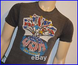 RaRe 1983 THE KINKS vtg rock band concert tour t-shirt (L) 70s 80s Ray Davies