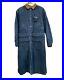 Ralph Lauren DUNGAREES Vintage 1980s Denim Jean Flannel Trench Coat Chore Jacket