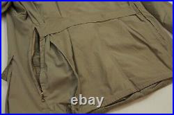 Rare 1950's Abercrombie & Fitch Tan Cotton Belt Back Safari Hunting Jacket Sz 38