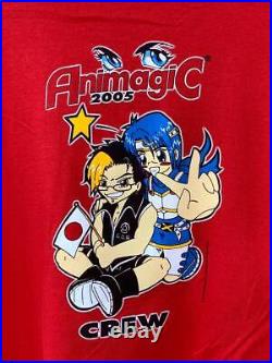 Rare Animagic 2005 Crew Anime T-shirt Screen Stars