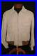Rare Bantamac Vintage 1940’s Brown Check Gabardine Zipper Jacket Size 40 Medium