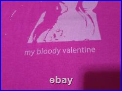 Rare My Bloody Valentine T shirt, shoegaze Cocteau Twins Slowdive Curve Ride L