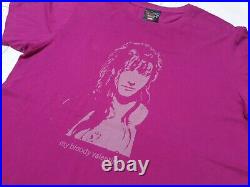 Rare My Bloody Valentine T shirt, shoegaze Cocteau Twins Slowdive Curve Ride L