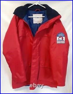 Rare ORIENT LINES Insulated Nylon Coat Parka MARCO POLO ANTARCTICA 1997