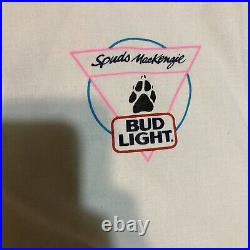 Rare Vintage 1985 Official Product Spuds Mackenzie Button Down Shirt Size Large