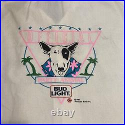 Rare Vintage 1985 Official Product Spuds Mackenzie Button Down Shirt Size Large