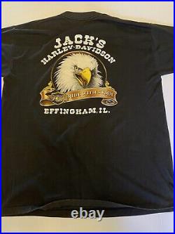 Rare Vintage 1990 3D Emblem Harley Davidson Keep The Eagle Flying USA Made