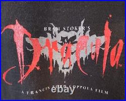 Rare Vintage 1992 Bram Stoker's Dracula Mike Mignola Promo T-shirt