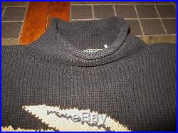 Rare Vintage Polo Ralph Lauren 92 Indian Head Knit Sweater PWing Size Medium M