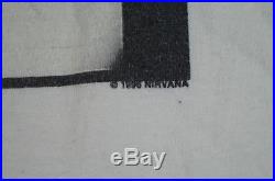 Rare Vintage WILD OATS Nirvana 1996 Grunge Band Photo T Tee Shirt 90s Cobain XL
