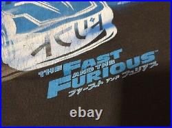 Rare fast and furious tokyo drift movie promo T shirt Size M