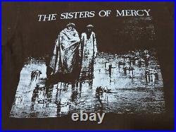 Rare vintage 90s Sisters of Mercy gothic bauhaus christian death t shirt, goth