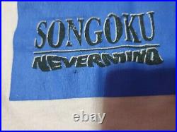 Rare vintage Songoku Nevermind Dragon Ball Z T-Shirt size L
