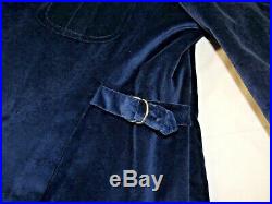 Ratner Clothes men's Vintage 1970's Bell bottoms Blue Velvet Suit 40 R