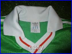 Republic of ireland football eire medium mans rare vintage 1988 adidas home top