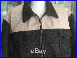Rockabilly Man's vintage style 1940/50s atomic gab sports jacket blouson