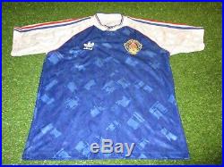 Sfr yugoslavia football small mans rare vintage 1991 adidas made home jersey