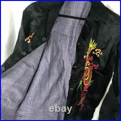 Silk 1950s Sukajan Tsingtao China Souvenir Jacket