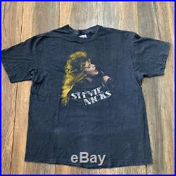 Stevie Nicks Fleetwood Mac Rock A Little Tour T-Shirt Vintage 80s Band Tee XL