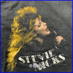Stevie Nicks Fleetwood Mac Rock A Little Tour T-Shirt Vintage 80s Band Tee XL