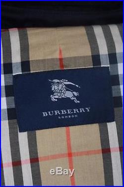 Stunning Mens BURBERRY Double Breasted Short TRENCH Coat Mac Small/Medium 36/38