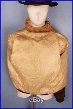 Superb Vtg 40s AVIATOR Flight Motorcycle Sports Horsehide Leather Jacket Small