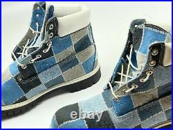 TIMBERLAND boots, vintage hip-hop shoes 90s hip hop clothing, 1990s mens size 12