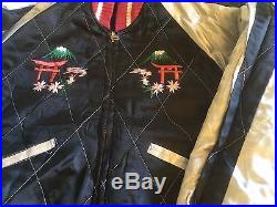TWO 40-50s Vintage Japan Souvenir Jackets
