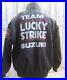Team Suzuki Lucky Strike Jacket Vintage 80s 90s Black Embroidered Men’s S Small