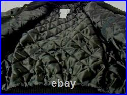 Teamsters International Brotherhood Wool/Leather Black Jacket Rare J Hoffa Era