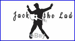 Teddy Boy Drape Jacket Half black Velvet collar 1950s Rock and Roll SMART BLACK