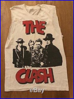 The Clash T Shirt. London Calling Era 1979. Rare and original. Punk. Vintage