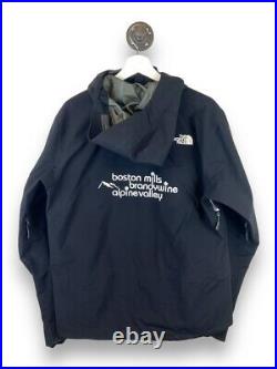 The North Face Goretex Pro TNF Pit Zip Full Zip Ski Jacket Size Small Black