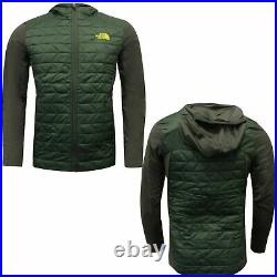 The North Face Mens Thermoball Active Hooded Jacket Green NF0A365GHCD X19B