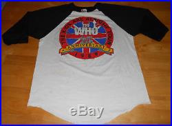 The Who vintage original concert t shirt 1989 Kids Alright tour 2 tickets RARE