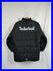 Timberland spellout insulated black puffer coat