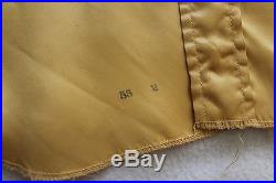 True vintage 1950s Levi's Western shirt gold satin saddleman label