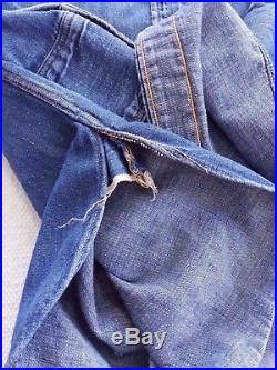 Tuf Nut Sanforized vintage 40s 50s indigo denim western work slant pocket shirt