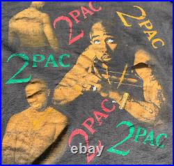 Tupac Single Stitch Vintage Rap Tee In Memory Of T Shirt 2Pac Size XL