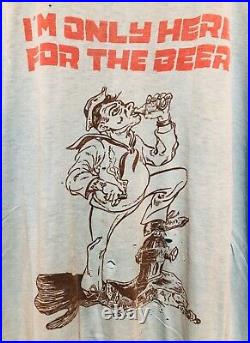 USA Navy Sailor 1940s WWII War Vintage Alcohol Beer Liquor Drunk WW2 T-Shirt