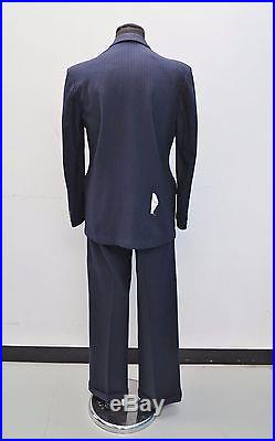 Unworn 1940's Suit Vtg Pinstripe 1940's Wool Suit 1930's Suit New Old Stock