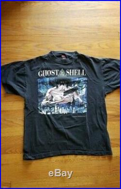 VINTAGE 1995 Authentic GHOST IN THE SHELL Found A Voice Shirt XL FASHION VICTIM