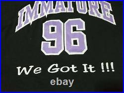 VINTAGE 90'S 1996 IMMATURE WE GOT IT RAP TEE HIP HOP R&B T-SHIRT size XL