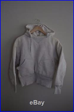 VINTAGE EXTREMELY RARE! 1940s AFTER HOODED DOUBLE V DUXBAK SWEATSHIRT