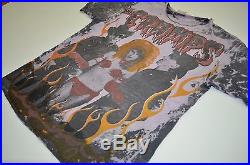 VINTAGE EXTREMELY RARE! 1980s THE CRAMPS PUNK MOSQUITOHEAD T SHIRT. HOLY GRAIL