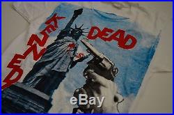 VINTAGE EXTREMELY RARE! DEADSTOCK 1980s FIFTH COLUMN DEAD KENNEDYS PUNK T-SHIRT