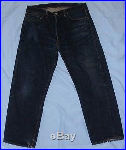 Vintage Levi’s Big E Selvedge 501 Jeans 35 X 26.5 Levis
